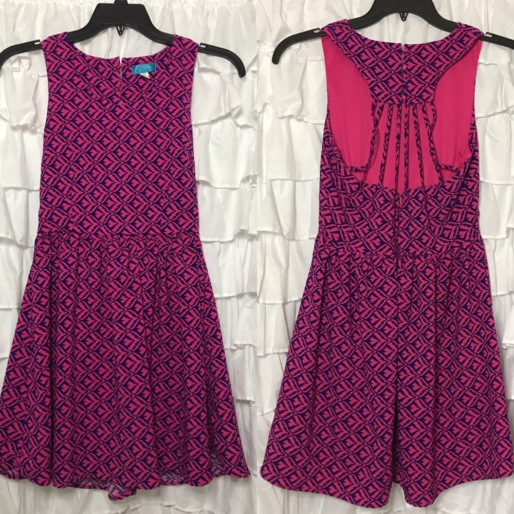 Buttons A-line dress size M